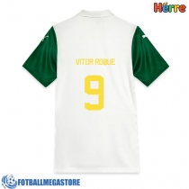 Fotballdrakt Herre Palmeiras Vitor Roque #9 Bortedrakt 2025-26 Kortermet